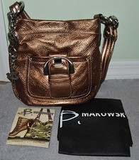 B. MAKOWSKY LEATHER HANDBAG