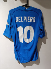 Maillot Camiseta Jersey Maglia Kappa Home Italy 2000 Del Piero