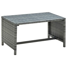 Table Basse Anthracite Résine