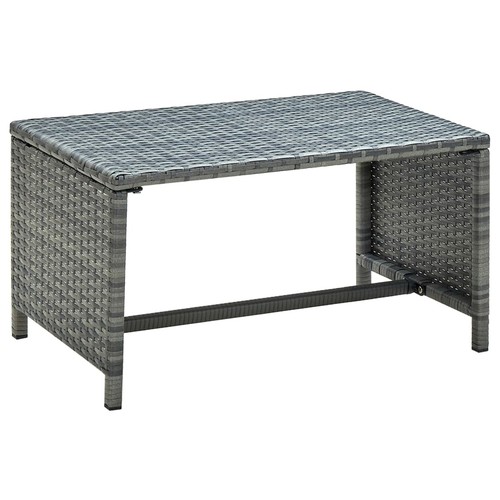 Table basse anthracite - anthracite, résine