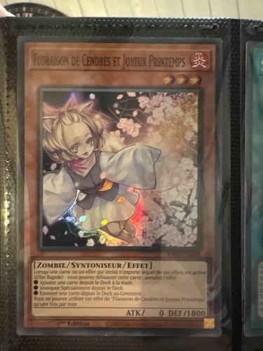Carte floraison de - carte, yu-gi-ho!