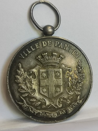 Medaille argent 1892 concours - 1892,