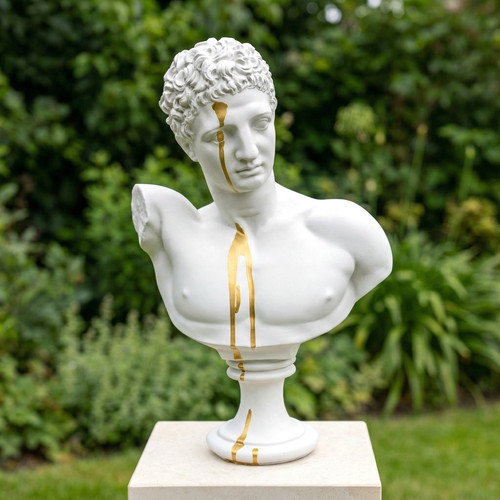 Statue hermès goutte - hermès,