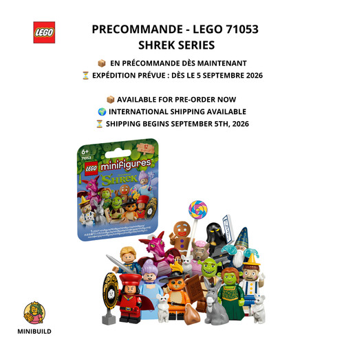 Lego minifigures 71053 shrek - lego,