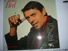 VYNILE 30cm 33 tours JACQUES BREL les prénoms: Mathilde, La Fanette, Jef, Titine