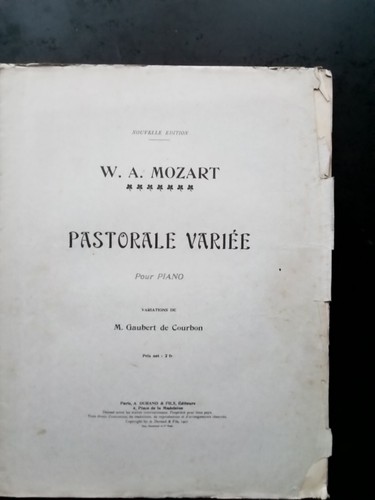 Partition ancienne piano - ancienne,