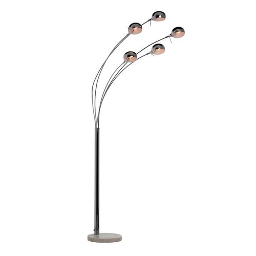 Lampadaire acier branches - lampadaire,