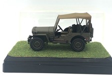 Maquette model 1/35 : Jeep Willy’s MB montée et peinte, finished model. Base