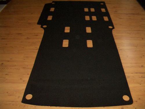 Tapis arrière convient pour - tapis,