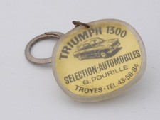 PORTE CLÉS ANCIEN - KEYCHAIN - TRIUMPH - TR4 - 1300