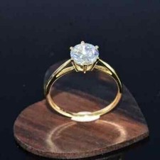 Bague de mariée solitaire