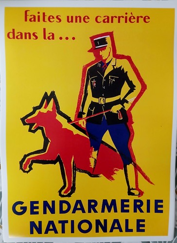 Affiche poster gendarmerie - -,