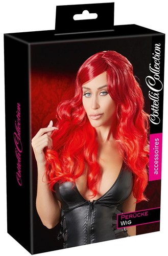 Perruque longue rousse - longue,