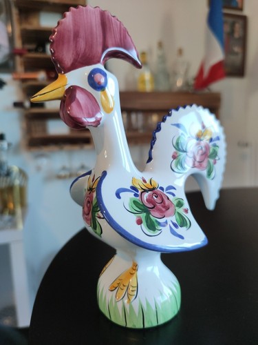 Coq porcelaine portugal - coq,