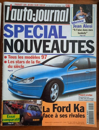 Revue auto journal 452 - n°,