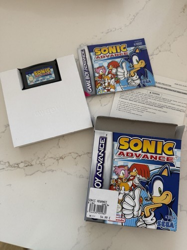 Jeu sonic advance nintendo - sonic,