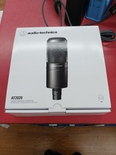 AUDIO-TECHNICA AT2020 Condensateur Micro Utilisé Studio Enregistrement Mic