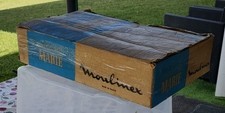 robot vintage marie 65 de moulinex , robot complet dans sa boite d'origine
