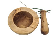 Mortier bord plat 14 cm et