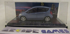 VOITURE 1/43 MERCEDES CLASSE A 2005 BLEU - NEWRAY CITY CRUISER (vendeur pro)