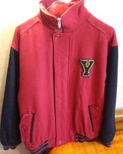 Blouson Bombers vintage laine, veste universitaire, football américain.