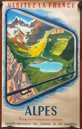 Affiche tourisme visitez - affiche,