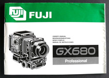 NOTICE D'EMPLOI / USER MANUAL : FUJI GX680 PROFESSIONAL - 4 LANGUES - BE