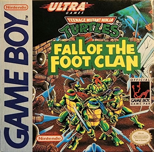 Turtles ninja fall the foot - turtles,