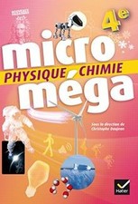 Physique chimie 4e : nouveaux