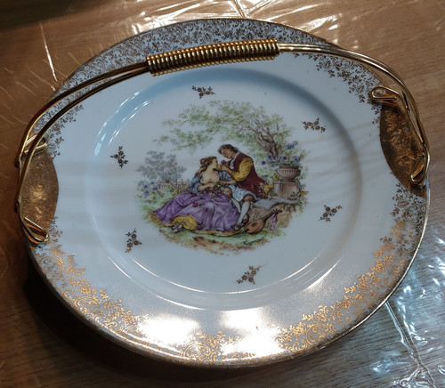 Plat service motif - plat,
