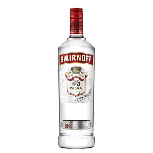 Vodka smirnoff 21 - 21, red