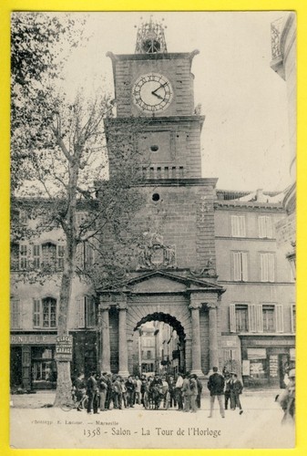 Old postcard salon provence - de,