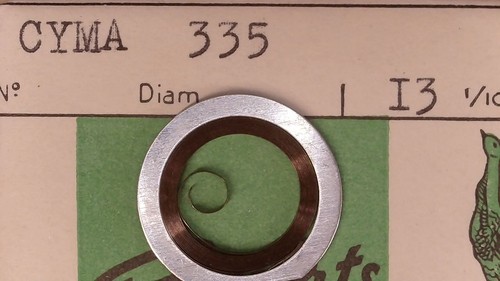 Ressort barillet montre cyma - barillet,