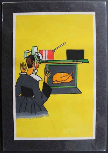 Gouache originale projet - gouache,