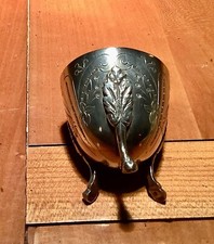coquetiers anciens argenté