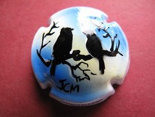    Capsule de Champagne  COURTILLIER, peinte à la main JCM