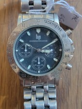 Lip Chronographe Quartz Montre Bracelet Homme En Acier Pile À Changer P2720