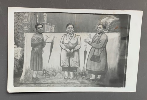 Carte photo ancienne - carte,