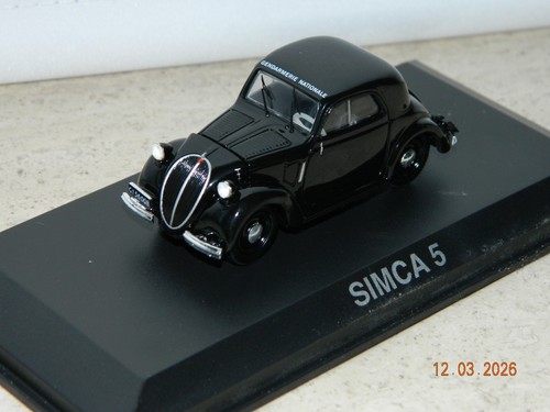 Simca coupé gendarmerie - 5,