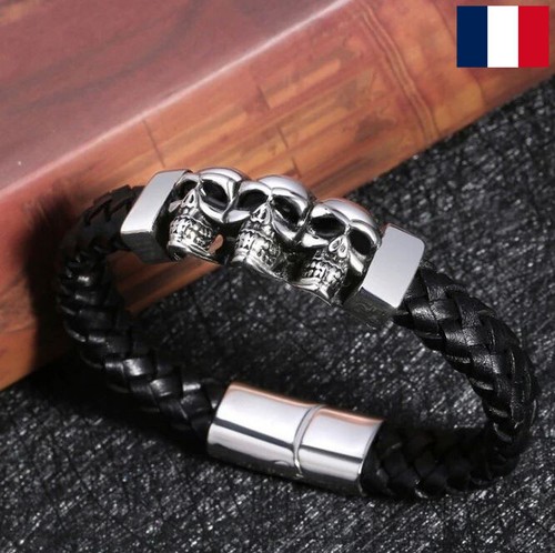 Bracelet tête mort mixte - bracelet,