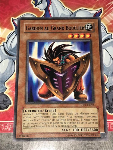 Carte gardien au - oh,