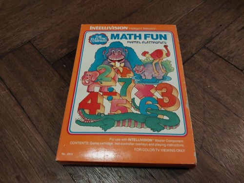 Intellivision jeu math - intellivision,