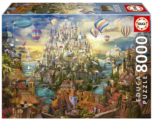 Puzzle 8000 dream city 111671 - dream,