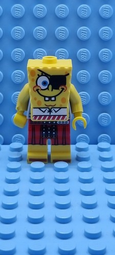 Lego minifigurine bob eponge - bob, l'eponge