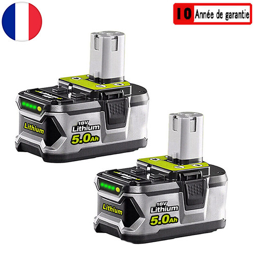 0ah pour ryobi batterie - 2x,