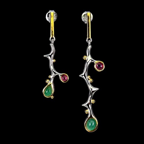 925 argent sterling boucles - 925,