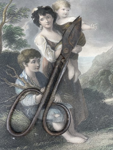 Anciens ciseaux tôle pour - ciseaux,
