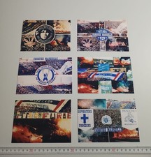 Montage photo Fanatics ultra Marseille foot sticker commando Olympique om virage