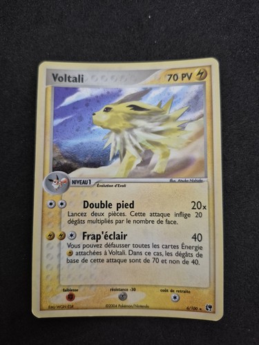 Carte pokémon voltali 100 - carte,