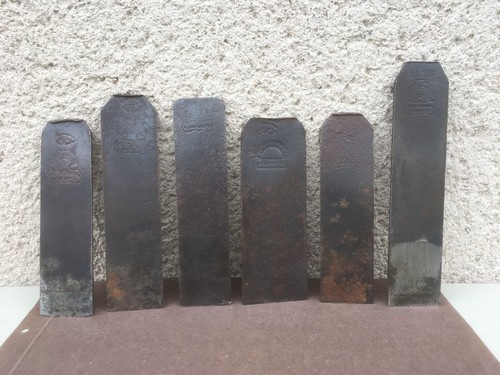 Anciens fers lames - anciens, rabots